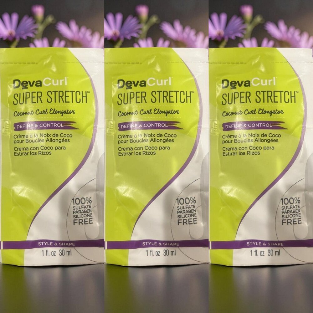 DevaCurl Super Stretch Define & Control Style& Shape 1 oz_ 3 units